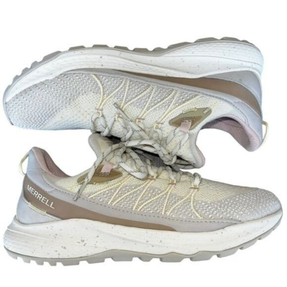 Merrell Bravada Sneakers Womens 10W White & Beige Mesh Lightweight Trail Walking - Picture 3 of 11